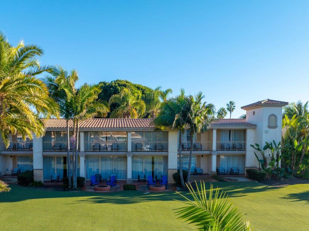 hotel build view from exterior